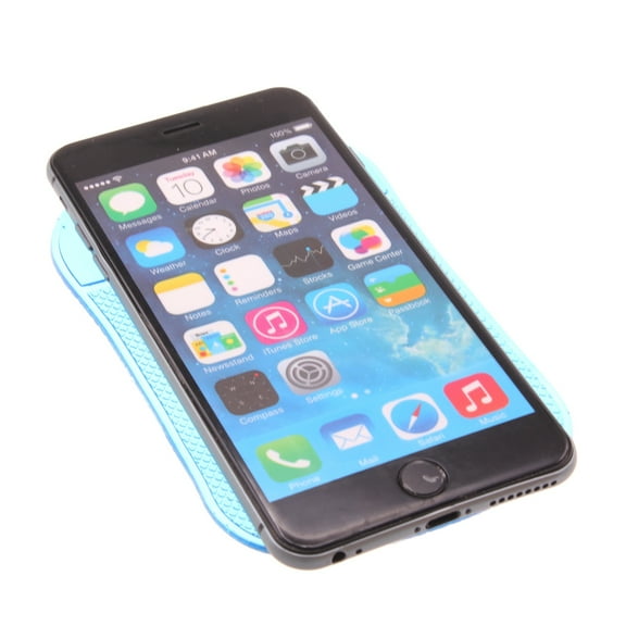 For Google Pixel 7a - Car Mount, Dash Sticky Holder Non-Slip Grip Mat Blue W5X