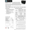 thumbnail image 5 of 12V 55Ah SLA Battery Replacement for CCA500 CA525 (51R-60-500), 5 of 6