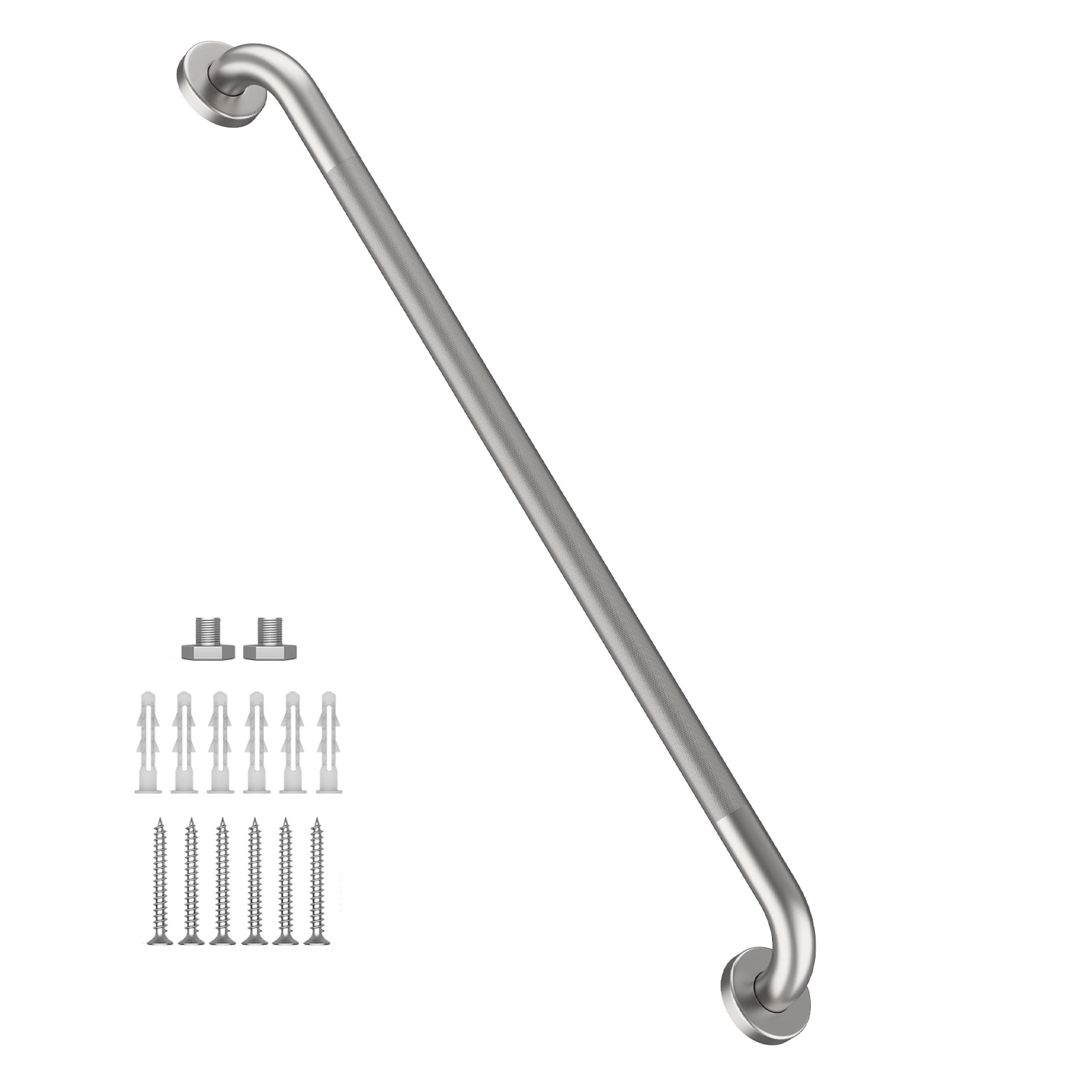 36 Inch Shower Grab Bar, ZUEXT Stainless Steel Bathroom Grab Bar,Bathroom Balance Bar,Safety Handrail Support,Handicap Injury Elderly Senior Assist Bath Handle