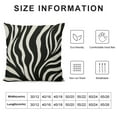 thumbnail image 5 of HENGT  Boho Abstract Botanical Leaf Neutral Black Beige Art Throw Pillow Covers Decorate Bohemian Home Bedroom Living Room,Pillowcas Boho Gifts for Women Girls, 5 of 5