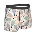 thumbnail image 4 of Uemuo Cute Tennis Racket Pattern Men's Boxer Briefs,Trunk Anti-Chafing,Comfortable, Durable, and Stylish Underwear-XX-Large, 4 of 9