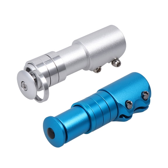 Worgeous Handlebars Riser Bike Heightening Device Silver 1Pack