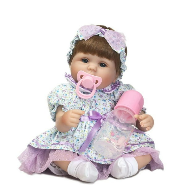 Reborn Baby Doll Girl 17" Real Life Babies Art Doll