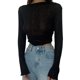 thumbnail image 1 of Txlixc Camiseta de manga larga para mujeres Txlixc moda, 1 of 6