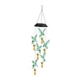 thumbnail image 2 of Carillón de viento decorativo, adorno colgante, LED que cambia de Color, regalo, timbre Solar de colibrí para dormitorio, habitación, jardín, mamá,, 2 of 8