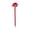 Hot Pink-OT Home Decor, variant on JJV Realistic Rose Flower Ballpoint Pen with Black Quick-Drying Ink and Smooth Writing Performance, Creative Decorative Writing Tool for Gifting Party Desk Decor, 8.43 Inch