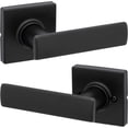 thumbnail image 1 of Breton Poignée de Porte Mate pour Couloir, Déco Moderne, Quincaillerie de Porte, Poignée de Porte Réversible pour Hall/garde-Robe, Finition Encastrée Microban, 1 of 12