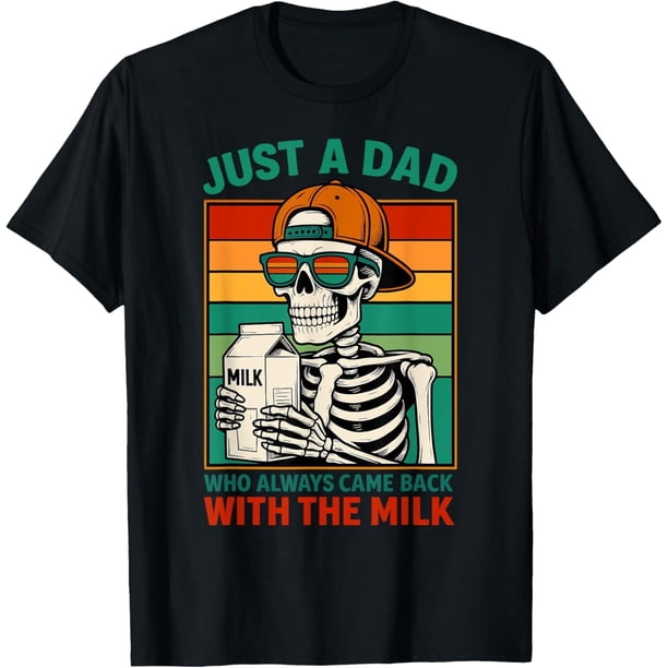 Divertida camiseta retro con meme de leche estilo vintage