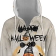 thumbnail image 4 of Happy Halloween Cocker Spaniel Witches Hat Pumpkin Carving All Over Print 3D Hooded Duffle Toggle Coat Cockers Dog Lover Gifts - 02019, 4 of 6