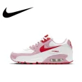 thumbnail image 3 of Zapatillas Nike AIR MAX 90 Low para hombre y mujer, de invierno, transpirables y cómodas, informales, con amortiguación ligera, color blanco y plateado, 3 of 5