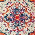 thumbnail image 6 of WYYP Orange Blue Ethnic Boho Round Tablecloth Great for Home Kitchen/Parties/Holiday Dinner White, 6 of 8