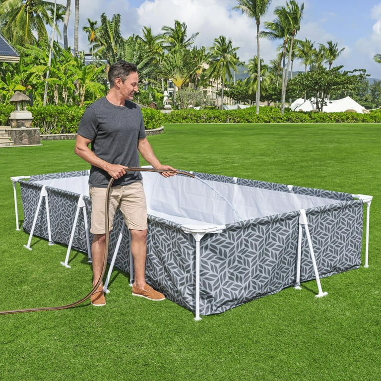 Bestway Steel Pro Rectangle Above Ground Pool - 1056 gal - 12 ft x