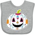 thumbnail image 3 of Inktastic Day Of The Dead Pumpkin Boys or Girls Baby Bib, 3 of 4
