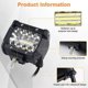 thumbnail image 2 of Foco LED de trabajo de 4 pulgadas y 60 W, foco combinado de inundación, luz antiniebla, lámpara de conducción, faro LED de 4 pulgadas, alcance de luz largo, para vehículos todoterreno,, 2 of 5