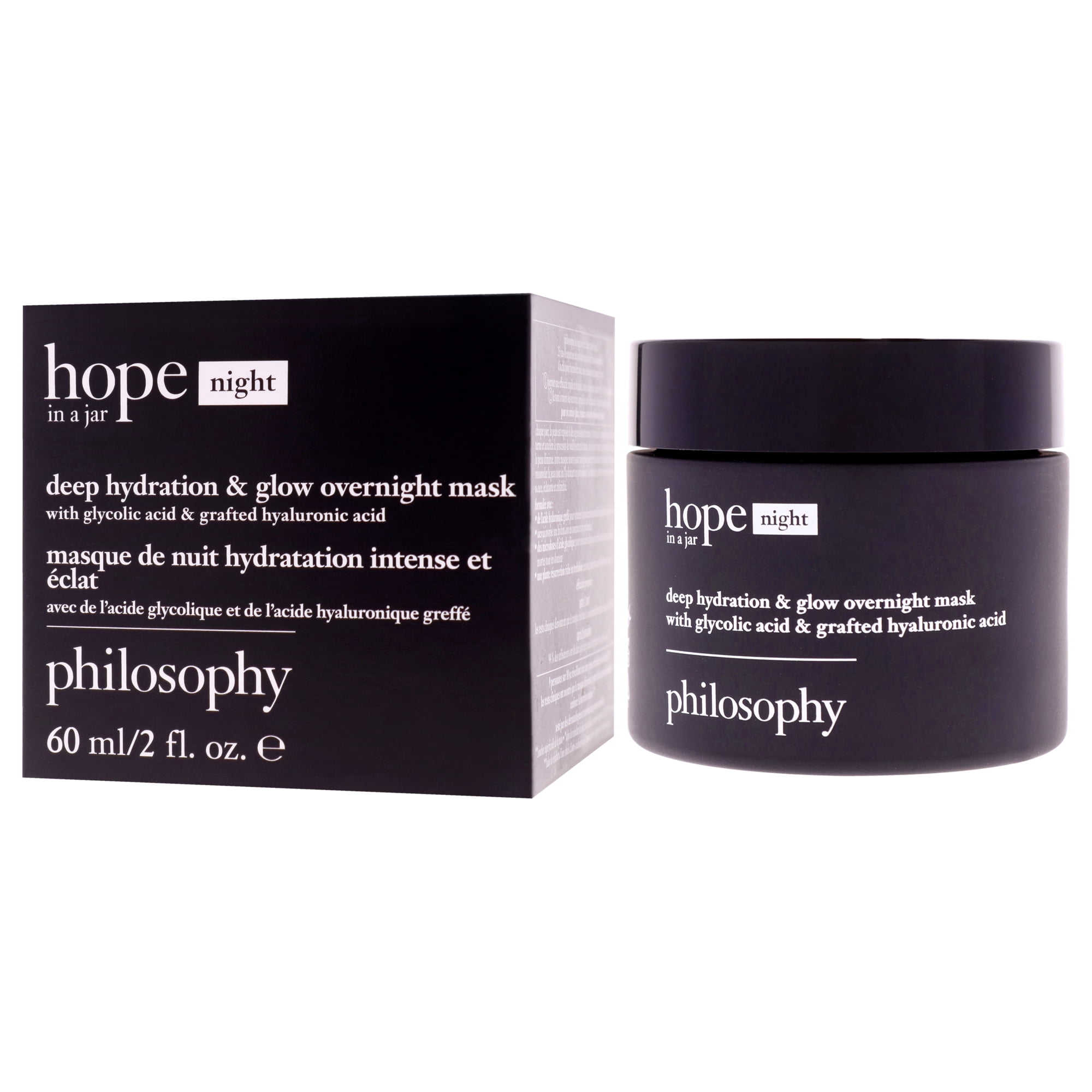 Philosophy Hope in A Jar Deep Hydration and Glow Overnight Mask , 2 oz Mask
