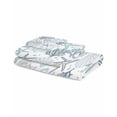thumbnail image 2 of Aqua Teal Coastal Towel Set of 3, Soft Microfiber Bath Towels, Hand Towel, Washcloths, Summer Beach Starfish Coral Nautical Quick-Dry Absorbent Towels for Bathroom Kitchen Hotel Beach Gym Spa, 2 of 7