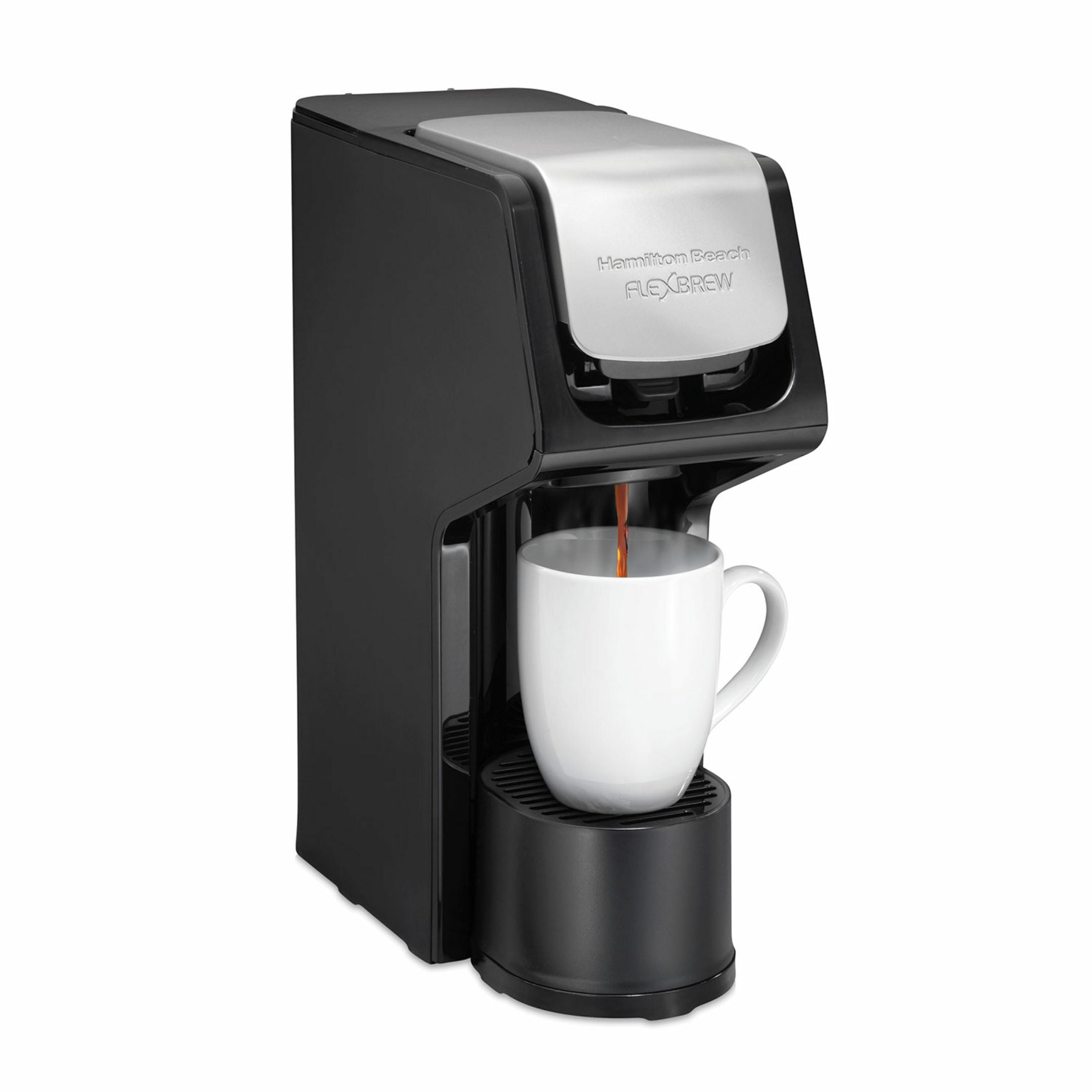 Hamilton Beach FlexBrew SingleServe Coffee Maker Black