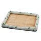 thumbnail image 1 of Pet Summer Mat Vine Woven Linen Refreshing Breathable Soft Comfortable Dog Cat Cooling Bed Green 60x45cm/23.6x17.7in (Suggested 10kg), 1 of 1
