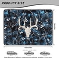 thumbnail image 7 of COEQINE Car Trunk Liner for Dogs All Season Rear Cargo Floor Mat Heavy Duty Washable Pet Cargo Protector Universal Fit for Sedans, SUVs & Trucks, Deer Skull Camo Hunting Blue, 7 of 7