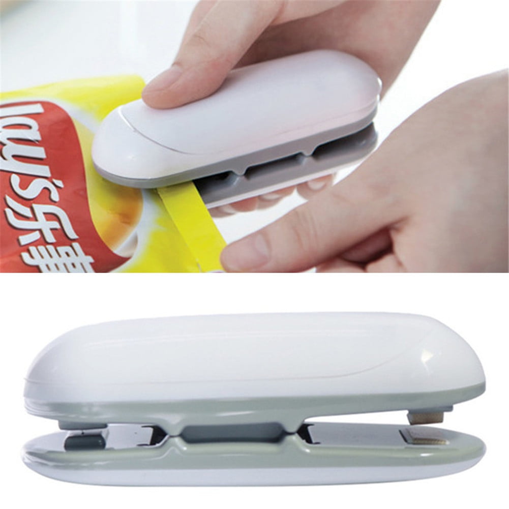 Mini Bag Sealer, Handheld Heat Vacuum Sealers, 2 in 1 Heat Sealer and