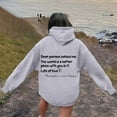 thumbnail image 4 of Women's Word Graphic Vintage Hoodie Long Sleeve Sweatshirt, 4 of 6