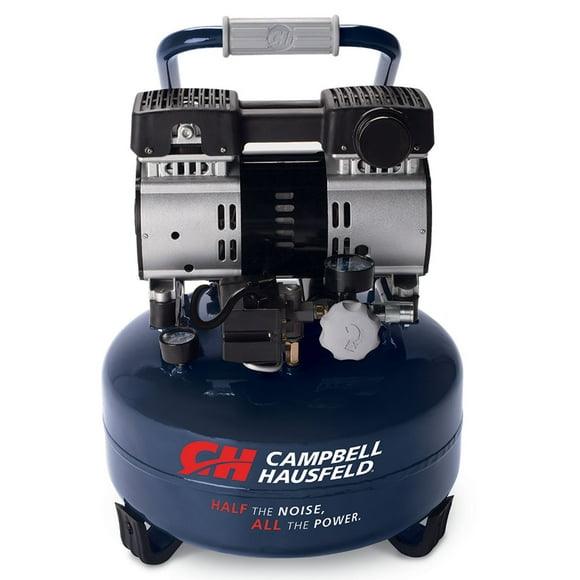 120V 22.7L 125 PSI Quiet Pancake Air Compressor