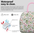 thumbnail image 3 of Womens Pioneer Flower Floral Print Pattern Lunch Box for Work,Insulated Lunch Bag for Women,Loncheras Para Mujer,Leakproof Adult Lunch Bag for Work,Beach,Travel,Picnic,Camping, 3 of 7