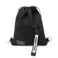 thumbnail image 2 of Bolsa De Lona Con Cordón Para Deportes Escolares, Bolsa De Almacenamiento Con Cremallera Para Fitness, Mochila Vogacara AP007217-01, 2 of 6