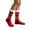 hgg047-Red, variant on Men's Christmas Cozy Fleece Lined Socks, Anti Slip Funny Holiday Socks for Indoor Lounging