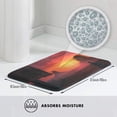 thumbnail image 6 of Bathroom Rugs Non Slip Washable - Sunset Western Desert Cowboy Kitchen Mats for Floor, Area Rugs for Entryway Rugs Indoor, Laundry Bathroom Room Door Rug with Rubber Backing 20x31.5in, 6 of 8