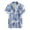 White, variant on RKSTN Mens Shirts Short Sleeve Fashion Casual And Comfortable Short-sleeved Single-breasted Shirt Top Hawaiian Shirts for Men