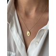 thumbnail image 4 of Heart on Fire Necklace • 925 Silver Jewelry • Minimalist Necklace for Her • 14K Gold Plated • Valentine's Day Gift • Jewelry for Girlfriend, 4 of 4