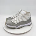 thumbnail image 1 of Ni - ke Ni - ke Air Jordan 11 Retro Women Size 10.5 AR0715-100 White Metallic Silver Shoes, 1 of 5