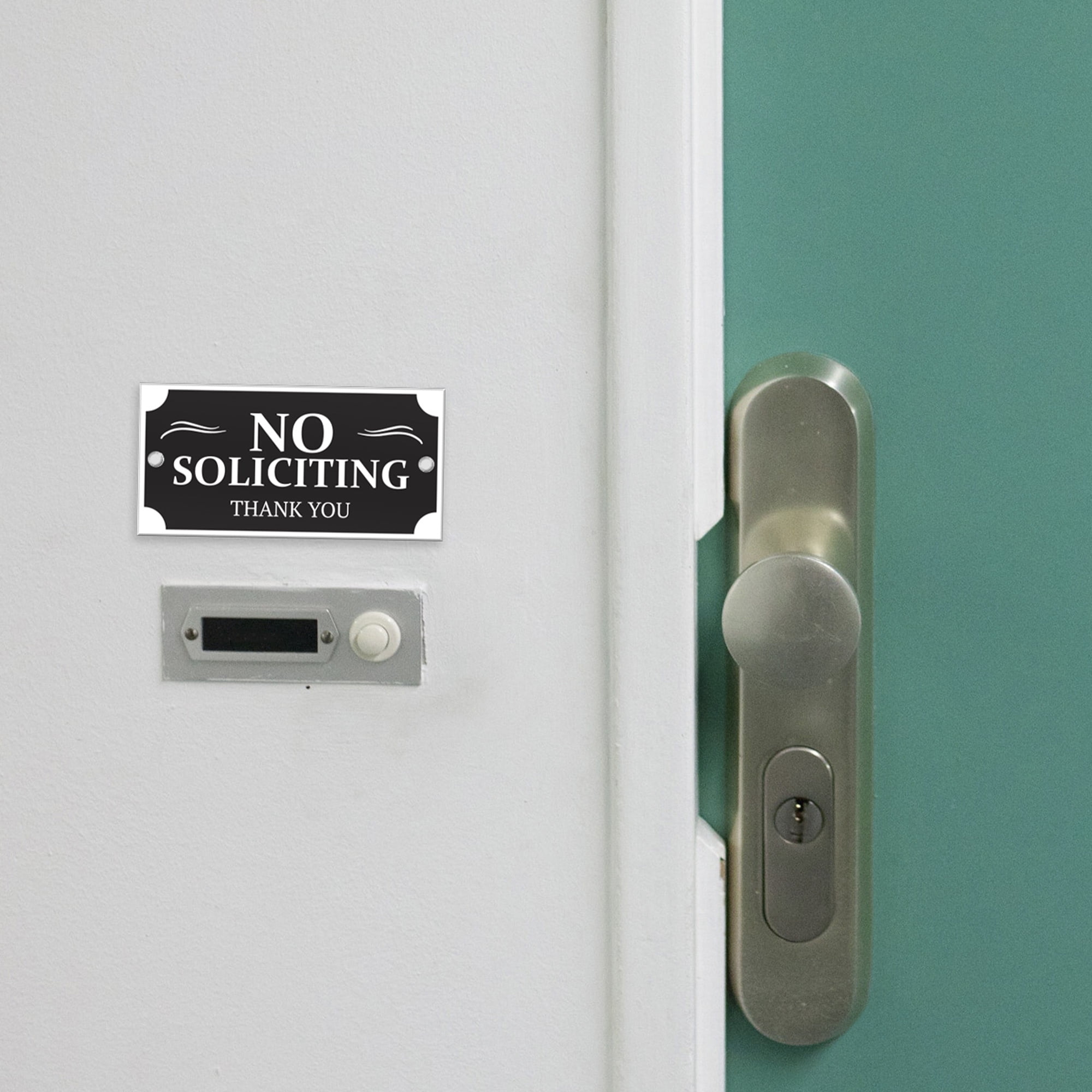 Hy-Ko No Soliciting House Plaque PLQ-001