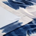 thumbnail image 4 of Half Price Drapes Printed Flambe Blue Room Darkening Curtains for Bedroom(1 Panel), 50W X 96L, 4 of 6