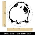 thumbnail image 2 of Sweet Himalayan Guinea Pig Rubber Stamp for Scrapbooking Crafting Stamping - Mini 1/2 Inch, 2 of 7
