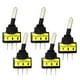 thumbnail image 1 of 5 indicadores LED basculantes de 3 pines, 12 V CC, 20 A naranja, 1 of 9