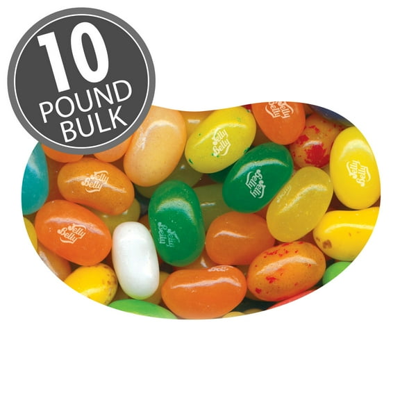 Jelly Belly, Tropical Mix Jelly Beans - 10 lb Bulk - Genuine. Official, Straight from the Source