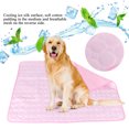 thumbnail image 4 of Pet Mat, Dog Summer Mat, Wear Resistant Pink Cotton Padding Pet Cat For Dog Sleeping Pad, 4 of 8