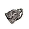 thumbnail image 2 of Motorcycle Biker Bell W/ Motorcycle Bell Hanger, Motorcycle Accessories or Key Chain for Luck, Silver, 2 of 4