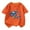 Orange, variant on LIaqionyy Toddler Boys Girls Cute T-Shirts Kids Graphic Short Sleeve Cotton Tee Shirts Summer Casual Comfy Pullover Tops
