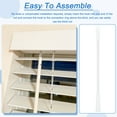 thumbnail image 5 of 6 Pack 12" Blinds Wand Replacement, Aluminum Alloy Blinds Tilt Wand with Hook and Grip, Vertical Blinds Rod Stick for Window Curtain Opener Accessory, White, 5 of 6