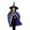 Blue, variant on WBQ Halloween Costumes Cape & Hat,