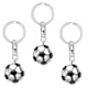 thumbnail image 5 of KAKOWELY 3 llaveros con diseño de pelota deportiva, mochila colgante, llavero decorativo con pelota deportiva., 5 of 5