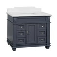 thumbnail image 7 of Elizabeth 42" Bathroom Vanity with Marine Gray Cabinet and Quartz Top, 7 of 7