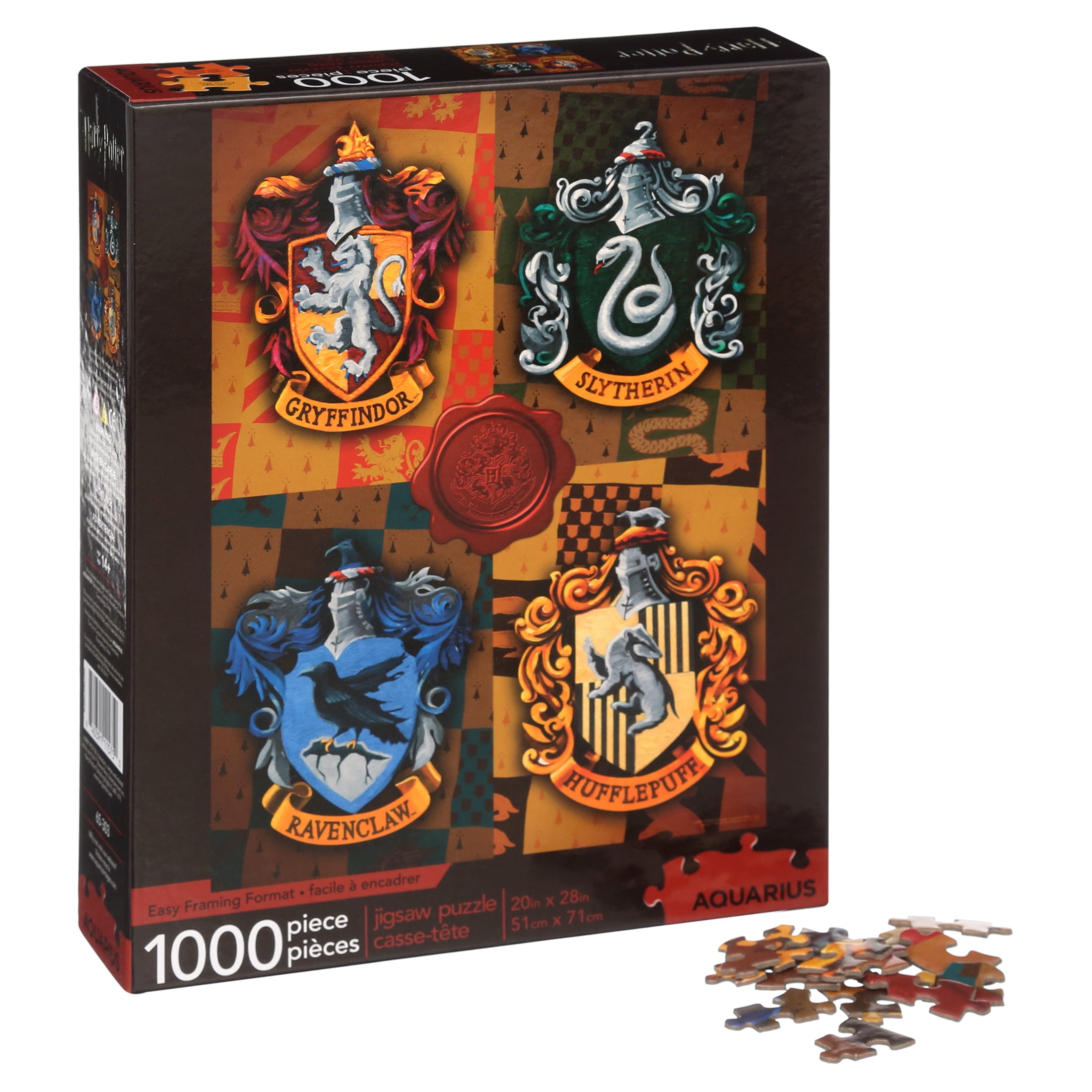 Aquarius - Harry Potter Crests - 1000 Piece Jigsaw Puzzle