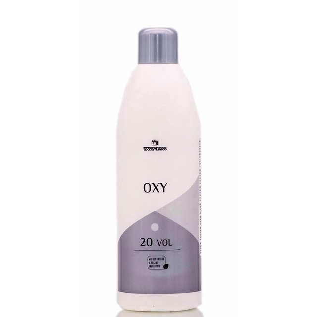 Revelador de cabello ToccoMajico OXY, 20 volúmenes, 1000 ml, con anillo orgánico
