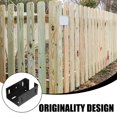 thumbnail image 4 of Banister Brackets Fence Post Anchor Sturdy Steel Material Easy Fixing Linking Connecting 1Set, 4 of 4