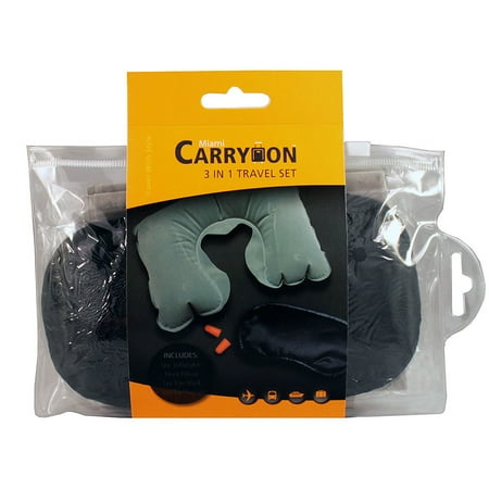 Miami Carry On Unisex Adult 3 in 1 Travel Set One Size US