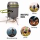 thumbnail image 4 of olla para acampar, utensilios de cocina para senderismo, juego de cocina portátil para exteriores, cocina de calor, vajilla de viaje para acampar, equipo de utensilio de cocina, 4 of 6